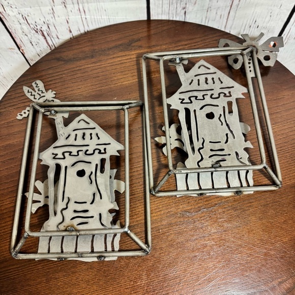 Suzy Toronto Limited Edition Whimsical Metal Wall Art with Butterfly & Dragonfly - Picture 3 of 16